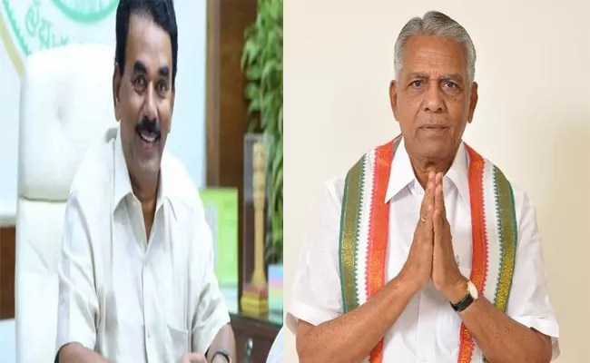 Jupally Krishna Rao, Kuchukulla Damodar Reddy To Join Congress Party - Sakshi