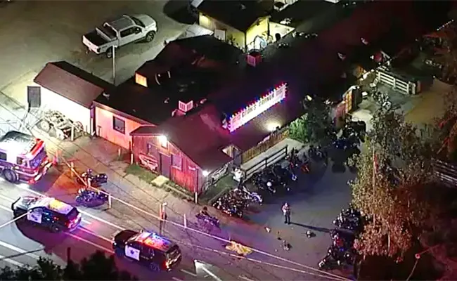 5 Killed Including Gunman In California Bikers Bar Shooting Orange County - Sakshi