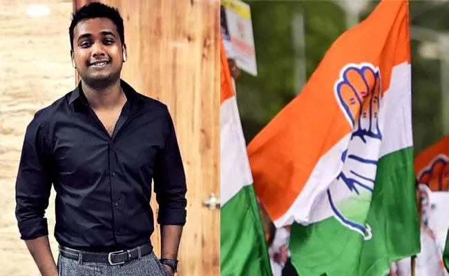 Singer Rahul Sipligunj Apply Congress Ticket For Goshamahal   - Sakshi