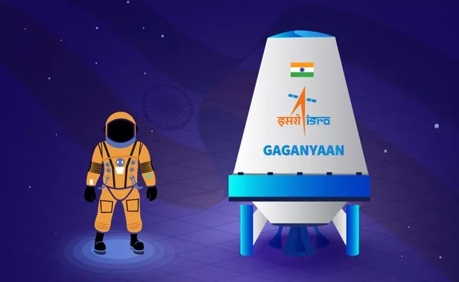 Female Robot Vyommitra Will Go To Space Minister On Gaganyaan - Sakshi