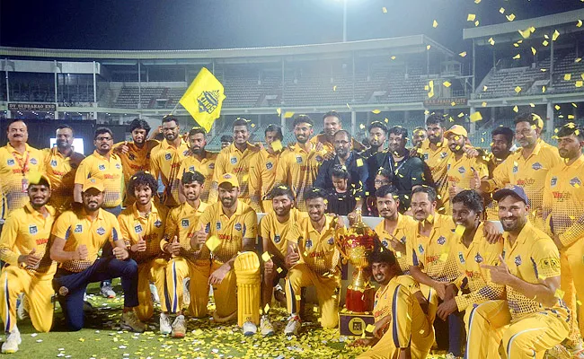 Andhra Premier League 2023 Final: Rayalaseema Beat Coastal Riders won Title - Sakshi