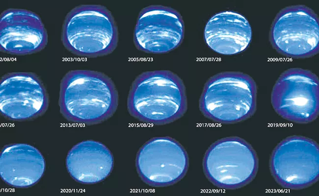 Neptune Disappearing Clouds Linked to the Solar Cycle - Sakshi
