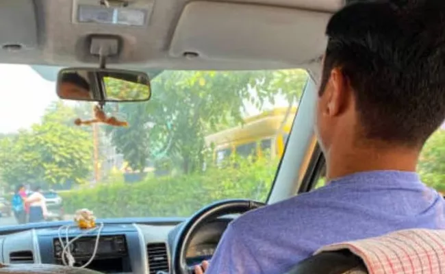 engineer claiming he earns more as a cab driver Womans tweet goes viral - Sakshi