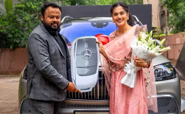Taapsee Pannu Buys Mercedes GLS600 Luxury Car Price and Details - Sakshi