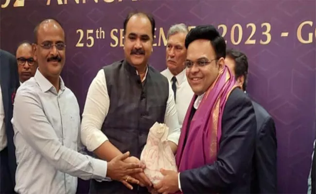 BCCI Secretary Jay Shah Promised For New International Cricket Stadium At Vizag - Sakshi
