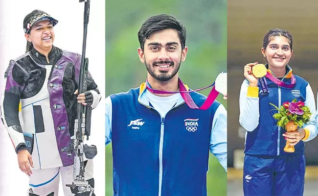 Indian shooters won seven medals in one day - Sakshi