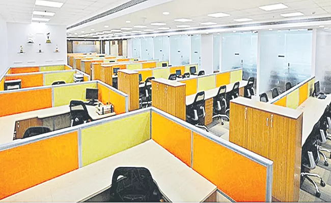 Sharp increase in demand for office space leasing Market - Sakshi