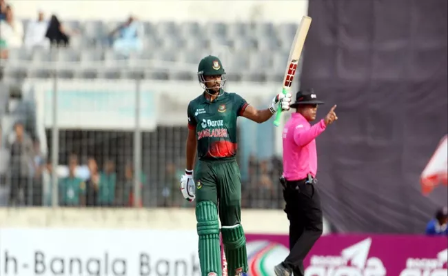 ICC World Cup 2023: Bangladesh beat Sri Lanka by 7 wickets in a warmup match - Sakshi