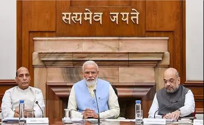 PM Modi Chaired Cabinet Approves Key Decisions - Sakshi
