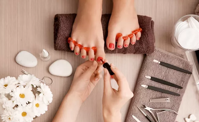 How To Do Pedicure At Home With Simple Steps - Sakshi