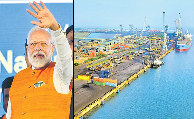 PM Modi On multi-product pipeline between Krishnapatnam and Hyderabad - Sakshi