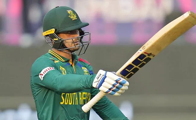  Quinton de Kock now has the highest score for a designated wicketkeeper in World Cup history - Sakshi