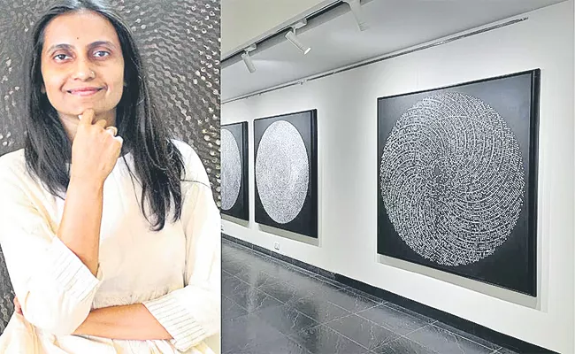 Anni Kumari Combines Maths And Art  - Sakshi