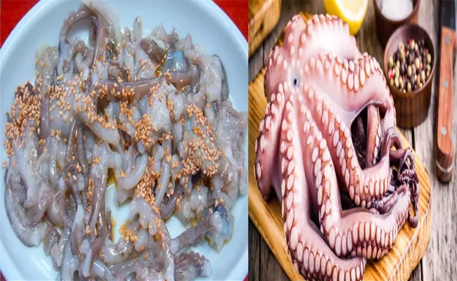 South Korean Man Dies From Heart Attack After Choking Live Octopus Dish - Sakshi