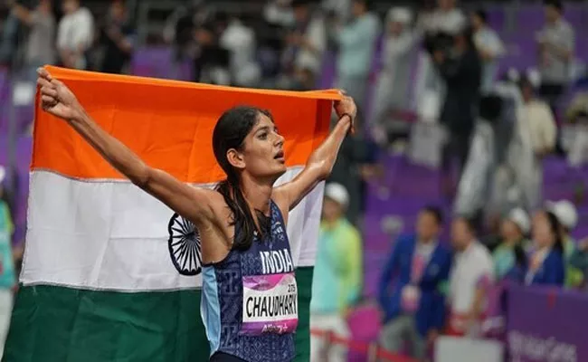 Indias Parul Chaudhary Conquers 5000m Gold At 2023 Asian Games - Sakshi