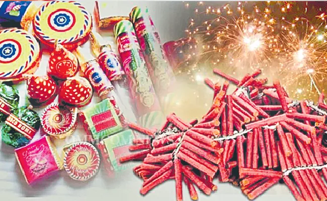 impact of elections this time on Diwali fireworks - Sakshi