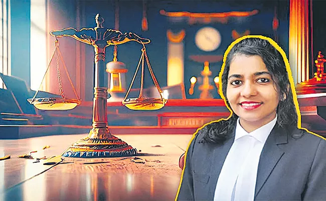 Indias First Practising Lawyer With Hearing Impairment - Sakshi