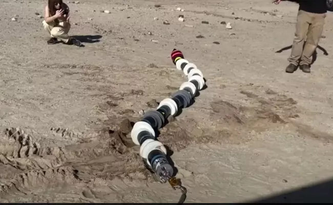 NASA Latest Snake Robot Aims For Space Brain Behind It Is An Indian - Sakshi