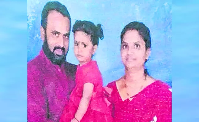 Telangana: Couple hangs 4 year old daughter in Hyderabad later kill themselves - Sakshi