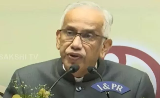 AP Governor Abdul Nazeer Speech at Vikasit Bharat Sankalpa Yatra - Sakshi