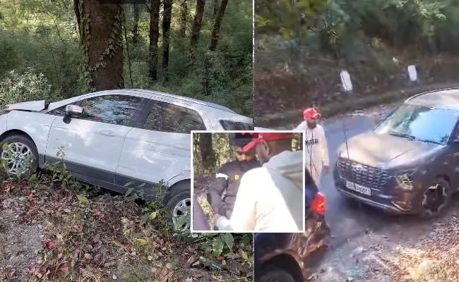 Mohammed Shami rescues road accident victim in Nainital, shares video on social media - Sakshi