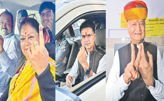 Rajasthan Assembly polls More than 75 pc voting - Sakshi