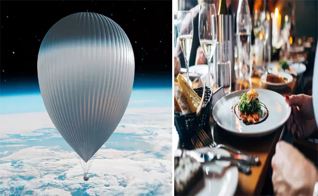 Zephalto: Michelin Star Meals On The Edge Of Space  - Sakshi