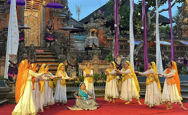 Indian Classical Dance Performance In Bali Indonesia - Sakshi