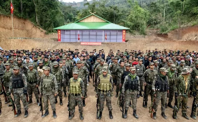Manipur Insurgent Group UNLF Signs Peace Pact - Sakshi