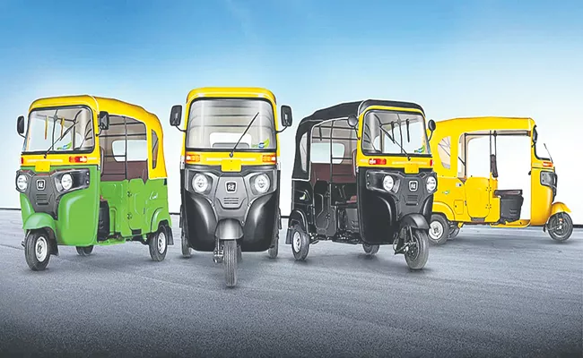 Electric three-wheeler sales growth of 58 percent in October 2023 - Sakshi