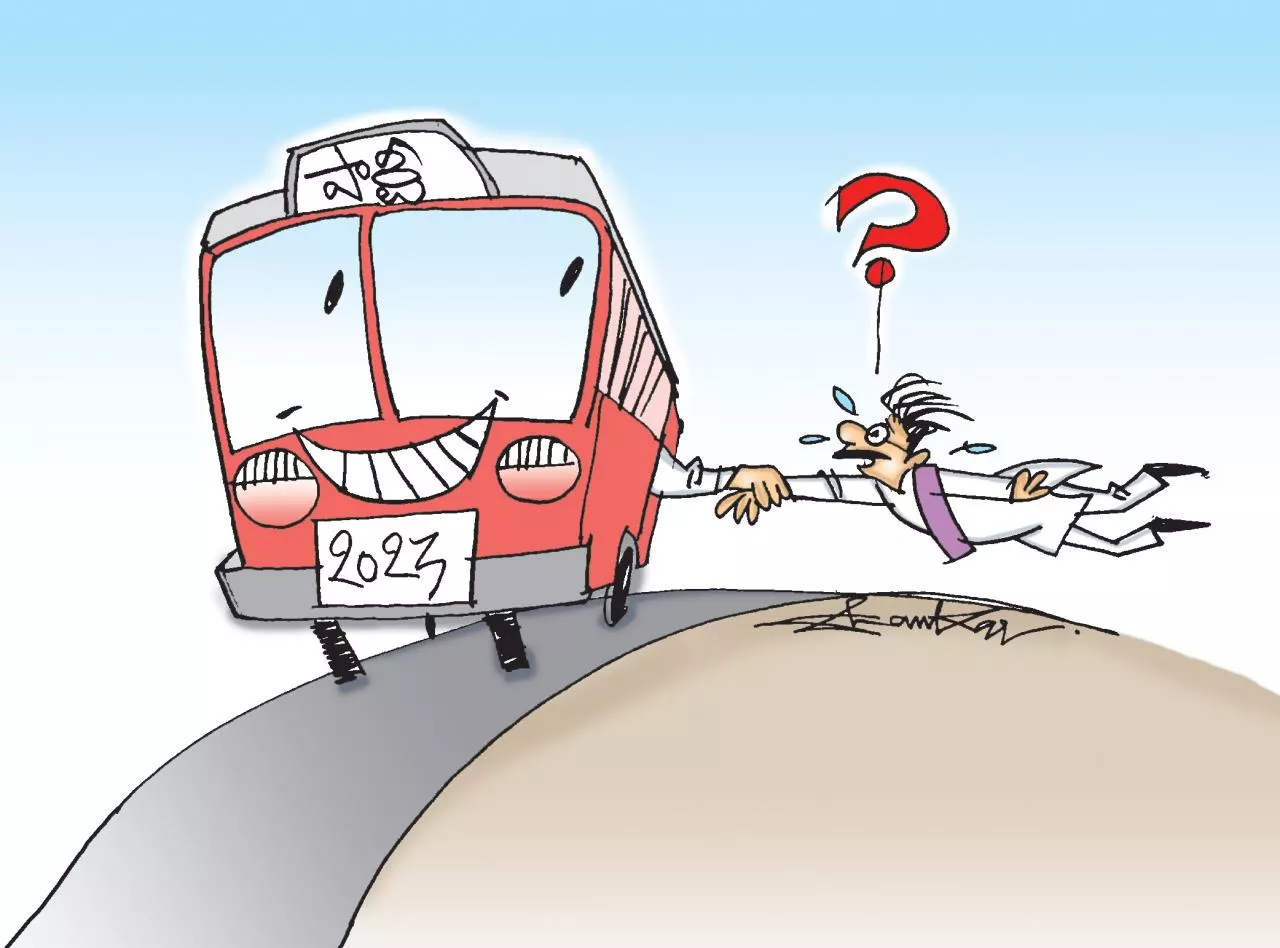 What Is The Connection Between Buses And Elections - Sakshi