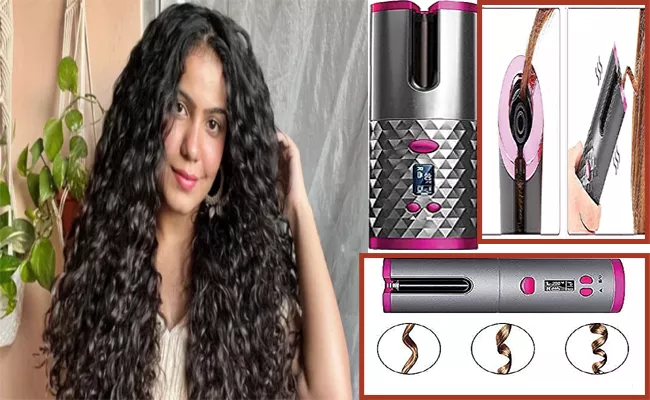 Get Beautiful Curl Using Automatic Hair Curler - Sakshi
