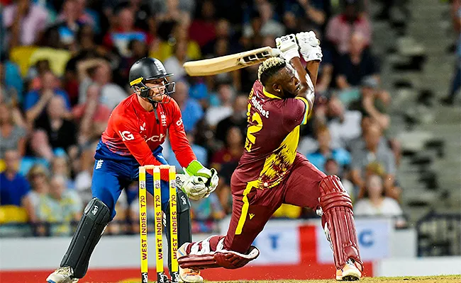 WI Vs Eng 1st T20I: Recalled Andre Russell Hurt England West Indies Win - Sakshi