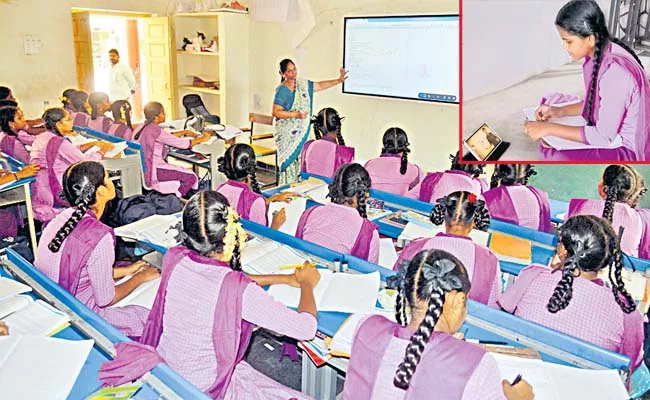 A total expenditure of Rs 66 crores for education reforms - Sakshi