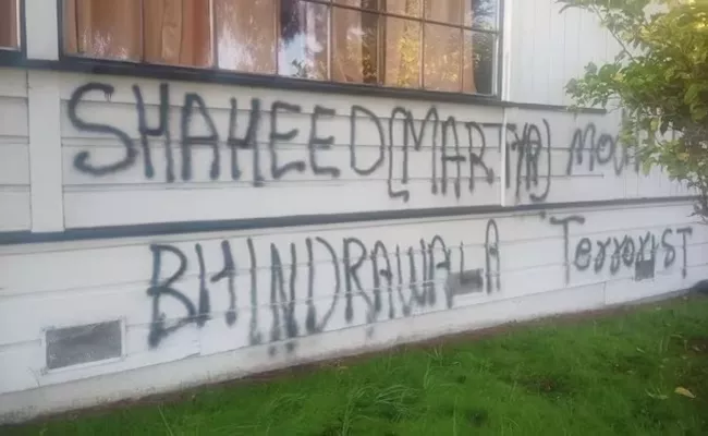 US condemns vandalism of Hindu temple in California - Sakshi