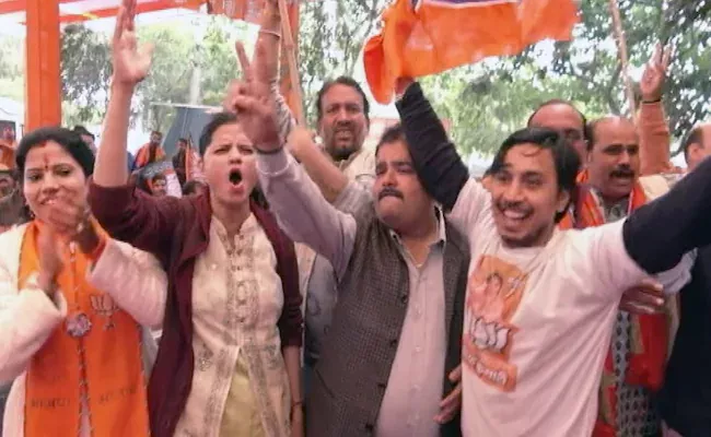 Rajasthan Election Results 2023: Modi Modi' Chants As Rajasthan BJP - Sakshi