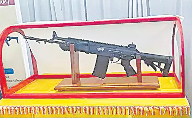 DRDO Self Developed Assault Rifle Ugram - Sakshi