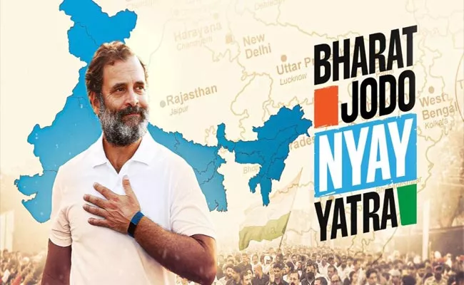 Rahul Gandhi Led Bharat Jodo Nyay Yatra Began From Manipur - Sakshi