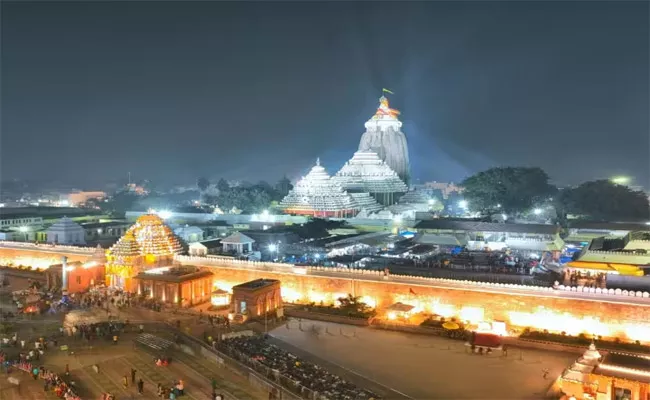 CM Naveen Patnaik to Inaugurate Jagannath Temple - Sakshi