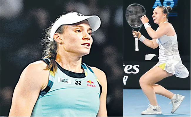 Australian Open 2024: Rybakina exits as Blinkova edges 42-point tiebreak - Sakshi
