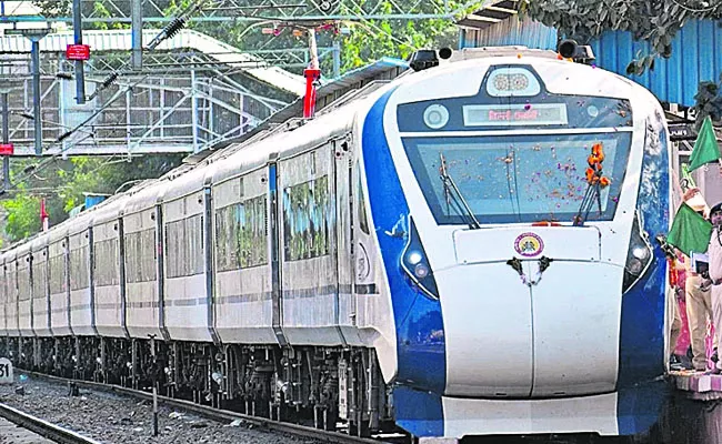 increased passenger traffic in vande bharath train - Sakshi