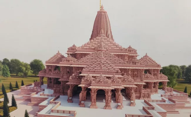 Ayodhya Ramalayam Dharshan Prasadam Free For Devotees - Sakshi