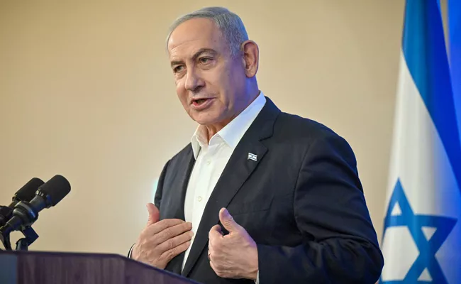 Israel-Hamas war: Netanyahu rejects calls for Palestinian state - Sakshi