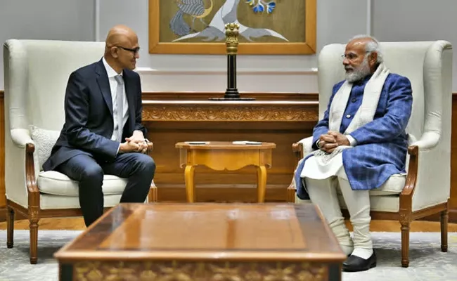 Microsoft Ceo Satya Nadella To Visit India In February - Sakshi