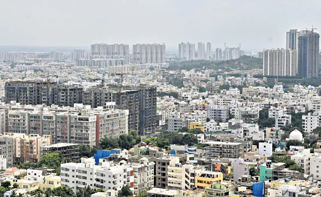 hyderabad records historic high residential sales in 2023 Knight Frank India - Sakshi