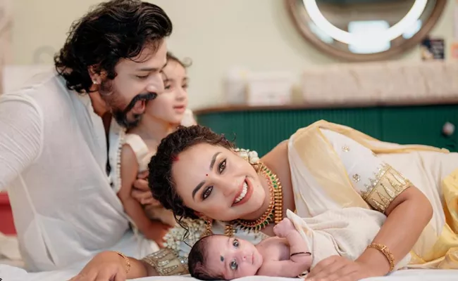 Pearle Maaney and Srinish Aravind Reveals Their Second Baby Name - Sakshi