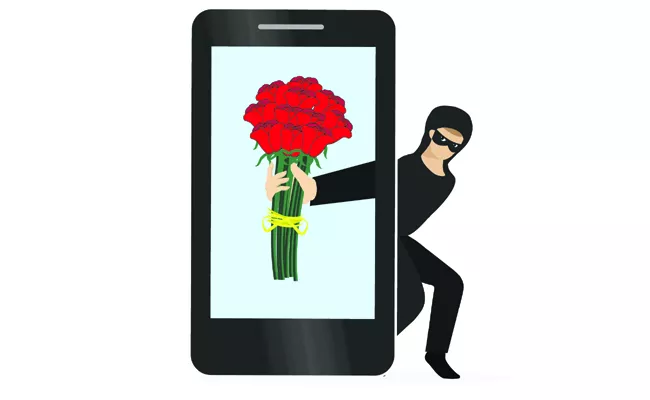 Cyber scams in the name of Valentines Day - Sakshi