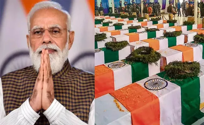 Pulwama Attack Anniversary PM Narendra Modi Pay Homage Martyred - Sakshi
