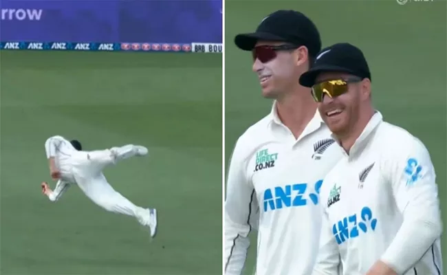 NZ VS SA 2nd Test: Glenn Phillips Takes An OUTRAGEOUS Catch - Sakshi