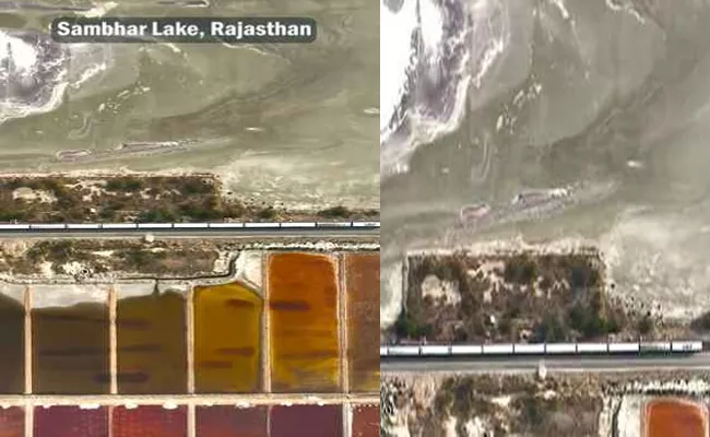 Ashwini Vaishnaw Shares Video Train Passing Through Indias Largest Salt Lake - Sakshi